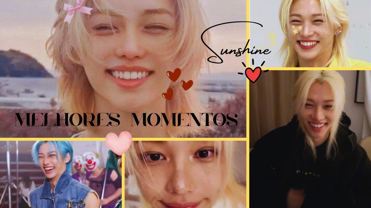 FELIX PROVANDO SER UM SUNSHINE QUE VAI ALEGRAR O SEU DIA #straykids