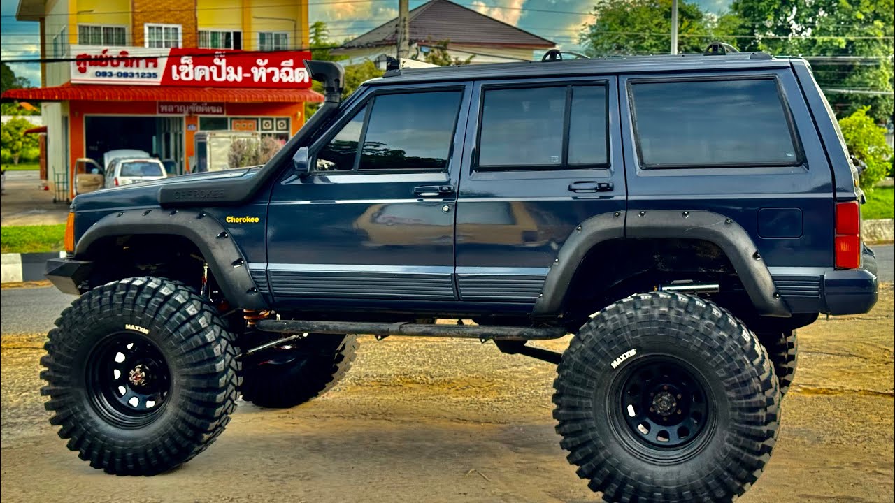 JEEP Cherokee แต่งเต็มยาง40 คานVX80 