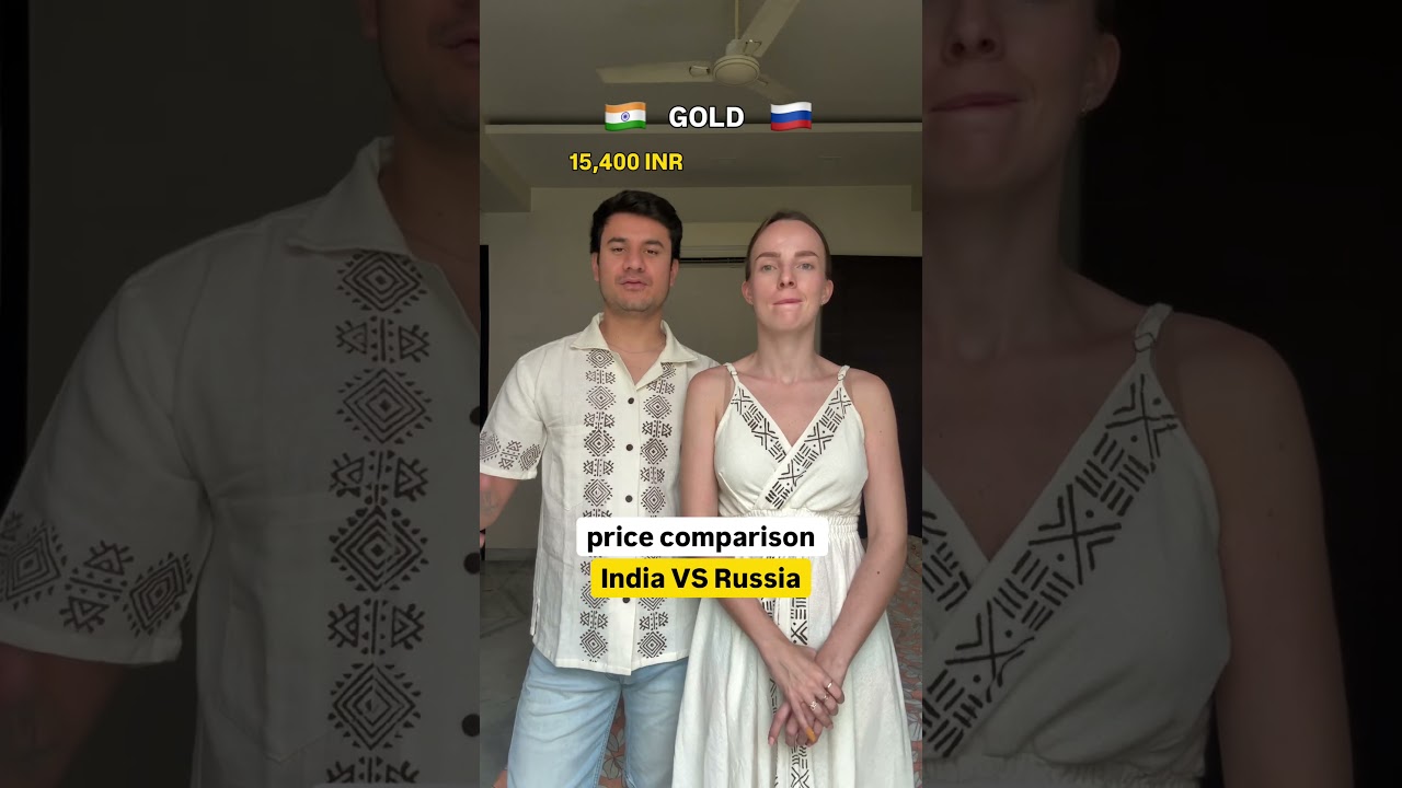 Price comparison India VS Russia #india