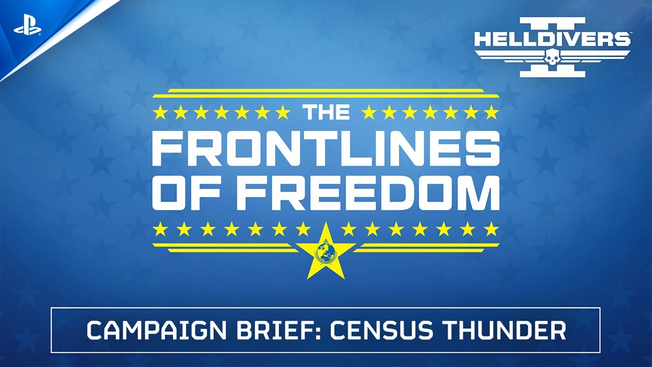 Helldivers 2 - Campaign Brief: Census Thunder | PS5 & PC Games