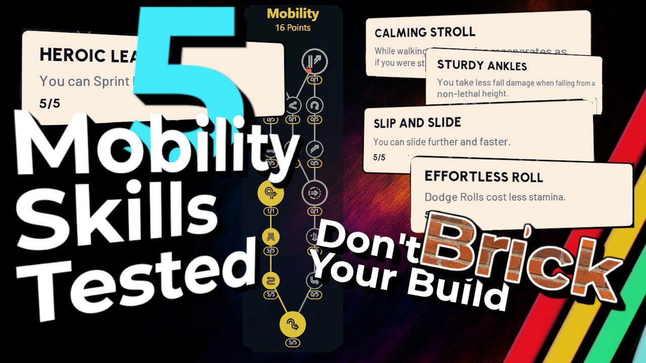 Is the mobility skill tree any good? 5 Skills tested