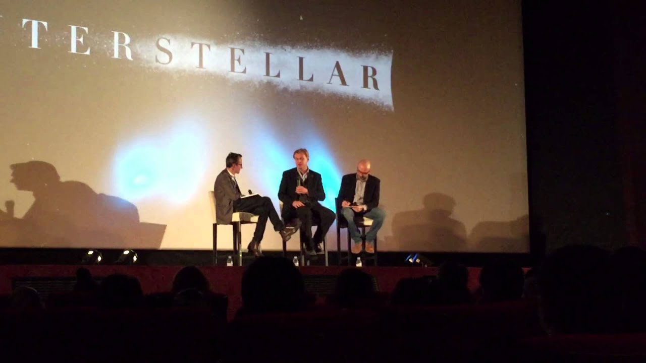 Masterclass Christopher Nolan - Avant-première Interstellar