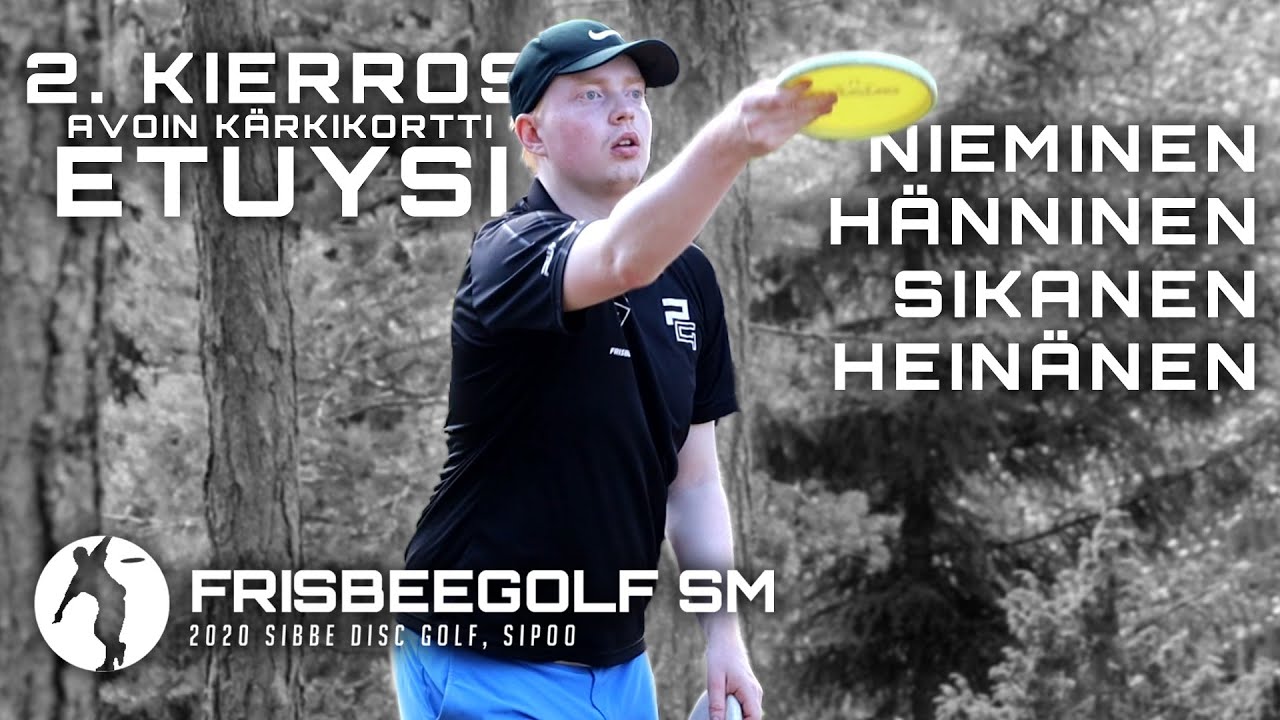 FRISBEEGOLF SM 2020 - 2. kierros kärkikortti ETUYSI