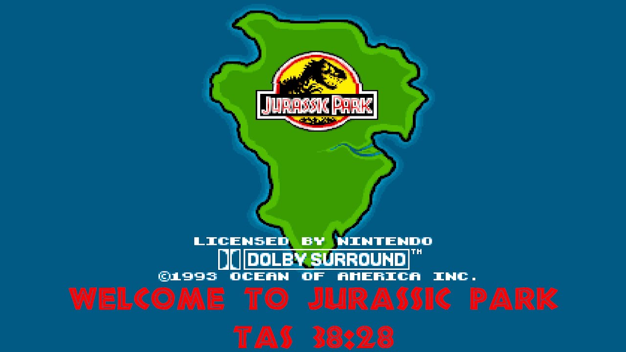 [TAS] Jurassic Park (SNES) Any% 38:28