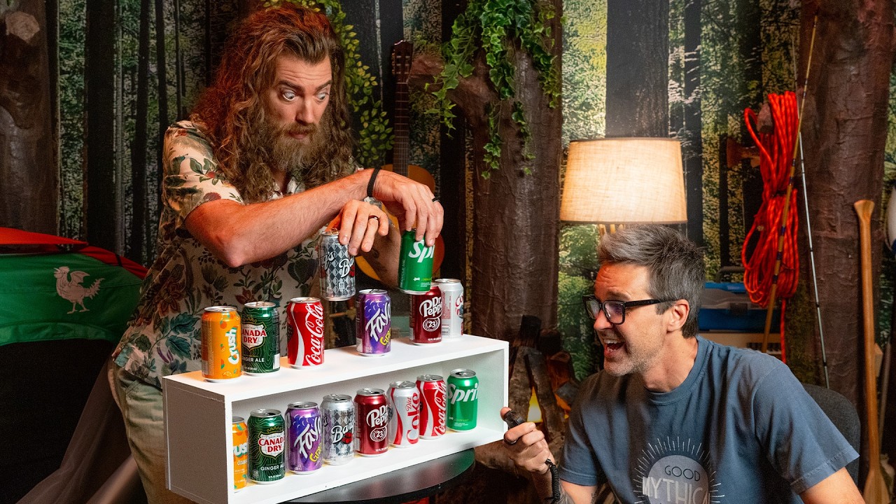 We Try The Viral Soda Match Challenge