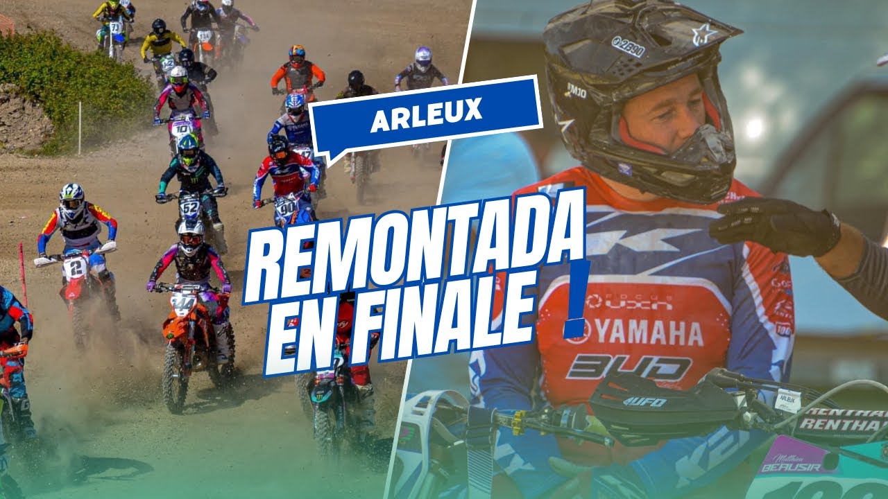 Course ufolep round #6 ARLEUX grosse  bagarre en finale !