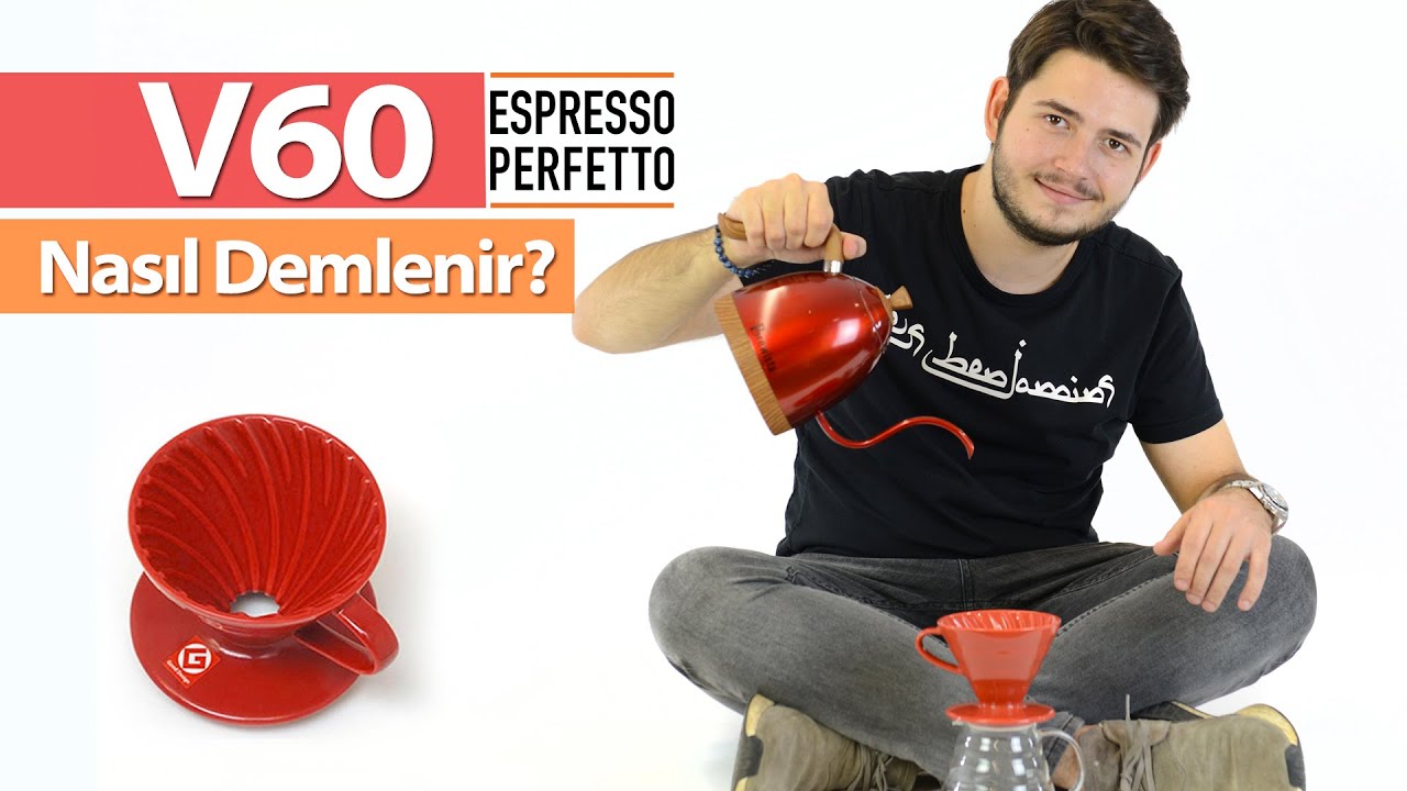 Evde kahve demleme - Makine kullanmadan filtre kahve - V60 ile Kahve Demleme Yöntemi