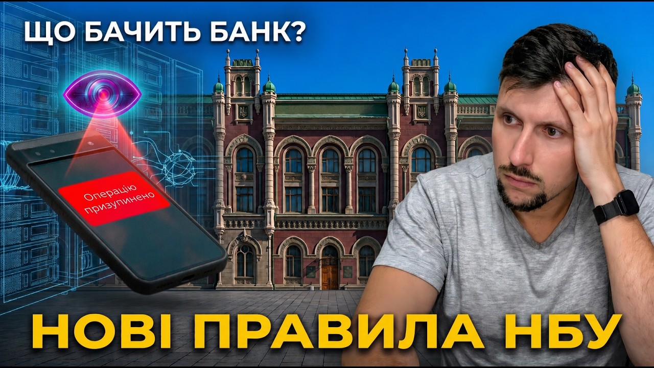 ⚠️ ЯКІ ОПЕРАЦІЇ ТЕПЕР ПІД МОНІТОРИНГОМ? Розбір нових правил НБУ