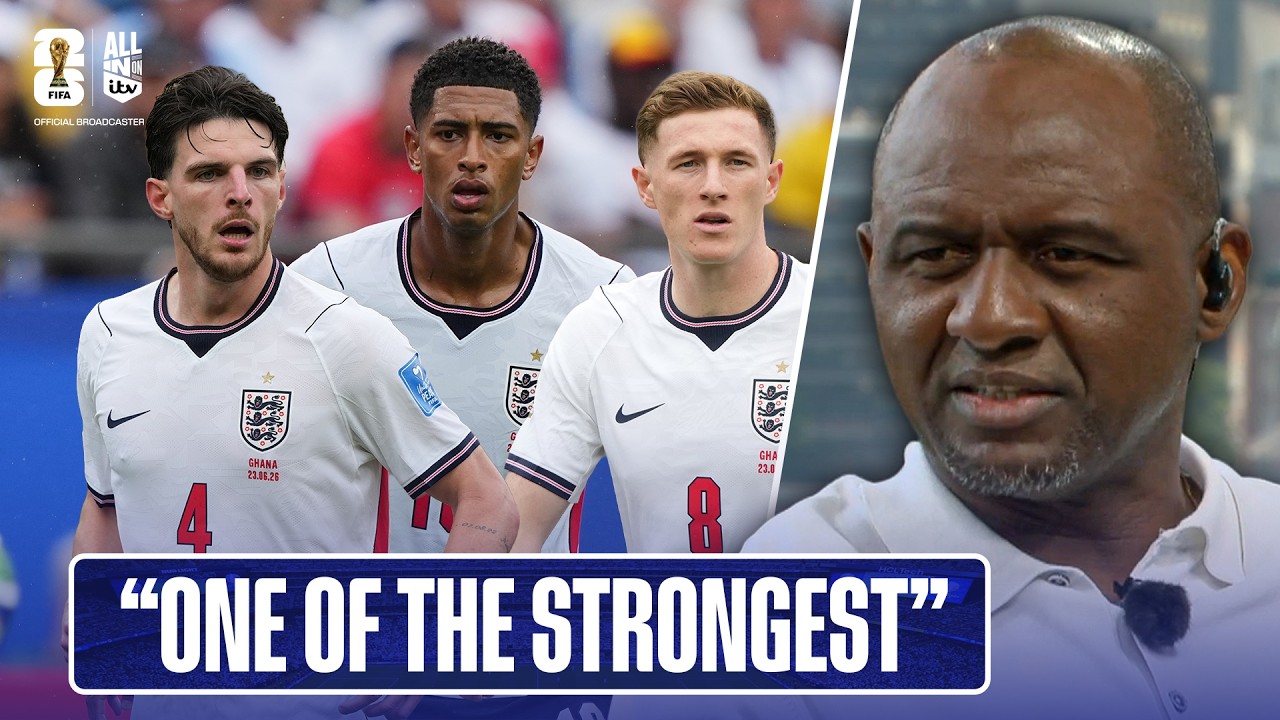 Vieira hails England midfield trio | FIFA World Cup 2026