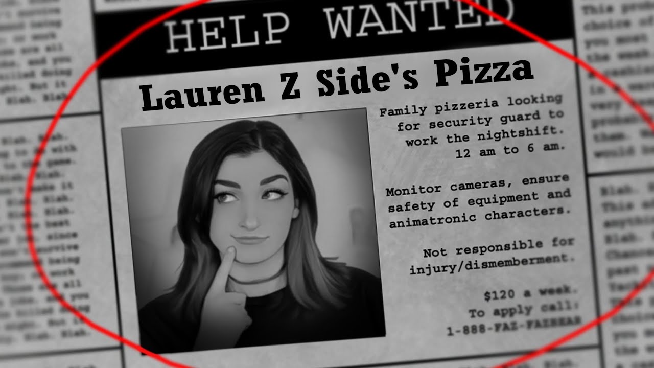 Five Nights At Lauren's #LaurenZsideEdit5 