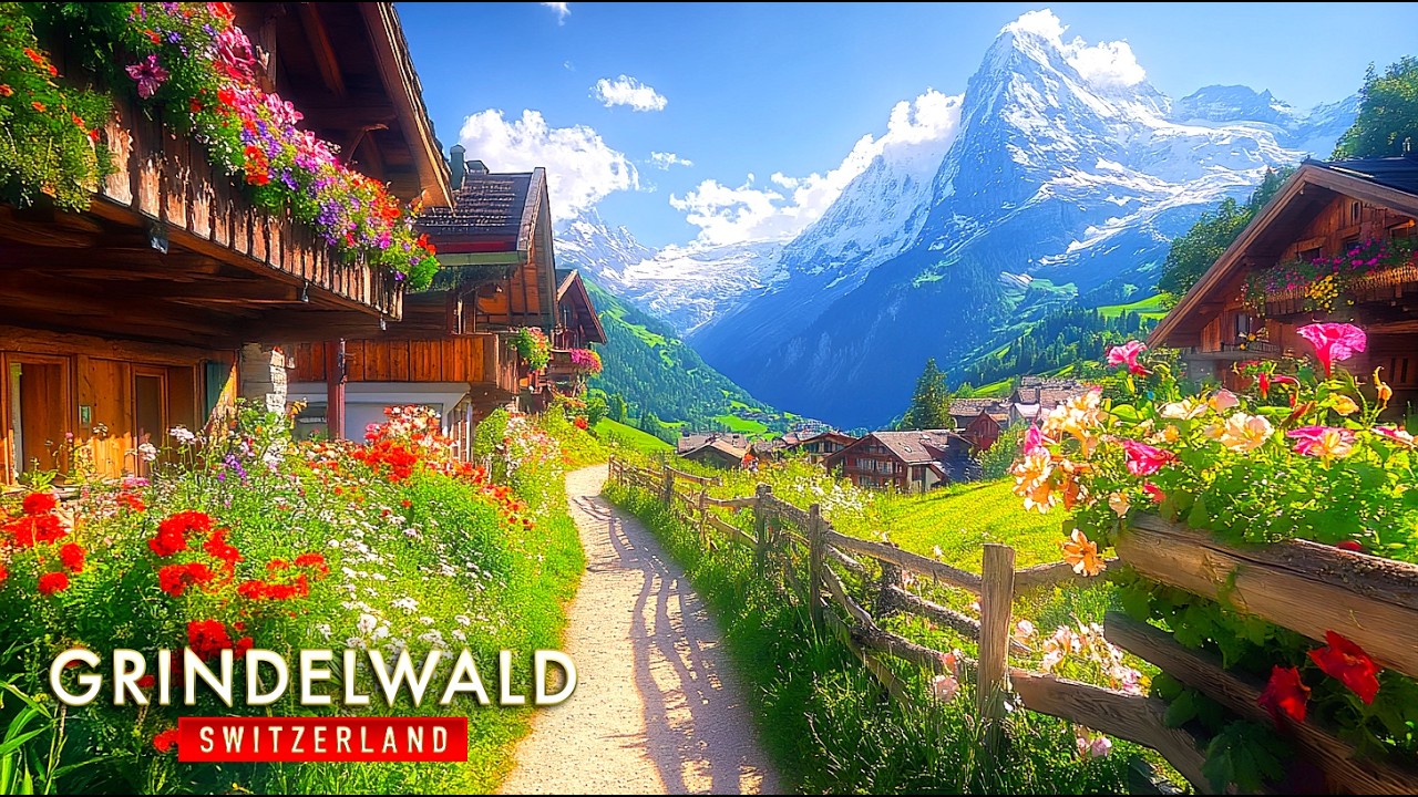 Is This the Most Breathtaking Place in the World? 🇨🇭 | Grindelwald, Switzerland Walking Tour 4K