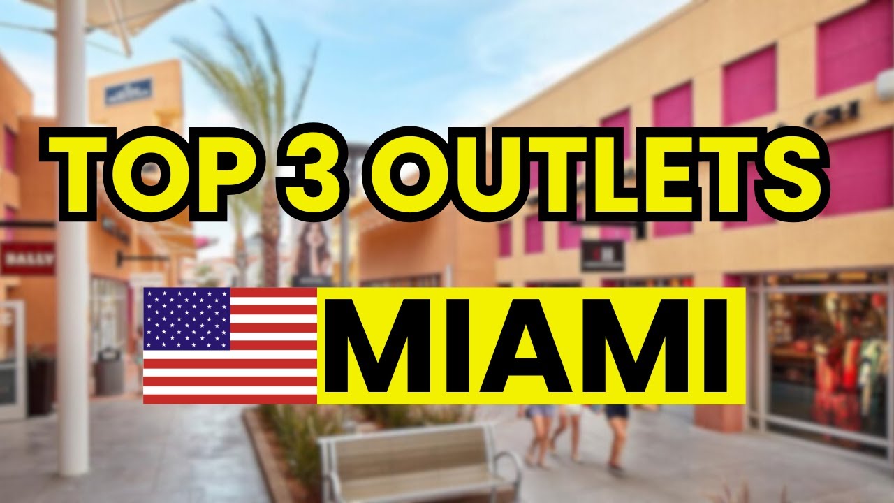 🥇 3 Mejores OUTLETS en MIAMI (Florida, USA)