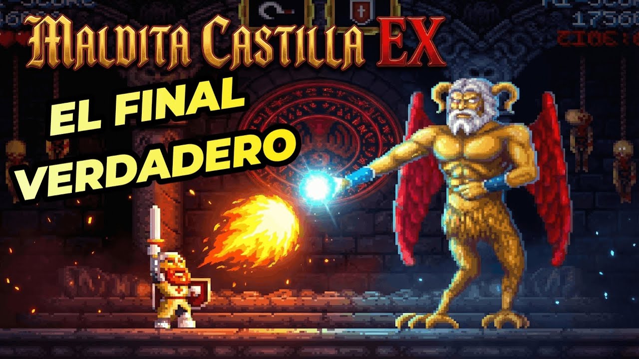 EL FINAL VERDADERO DE ESTE JUEGO A LA ANTIGUA,  MALDITA CASTILLA EX.