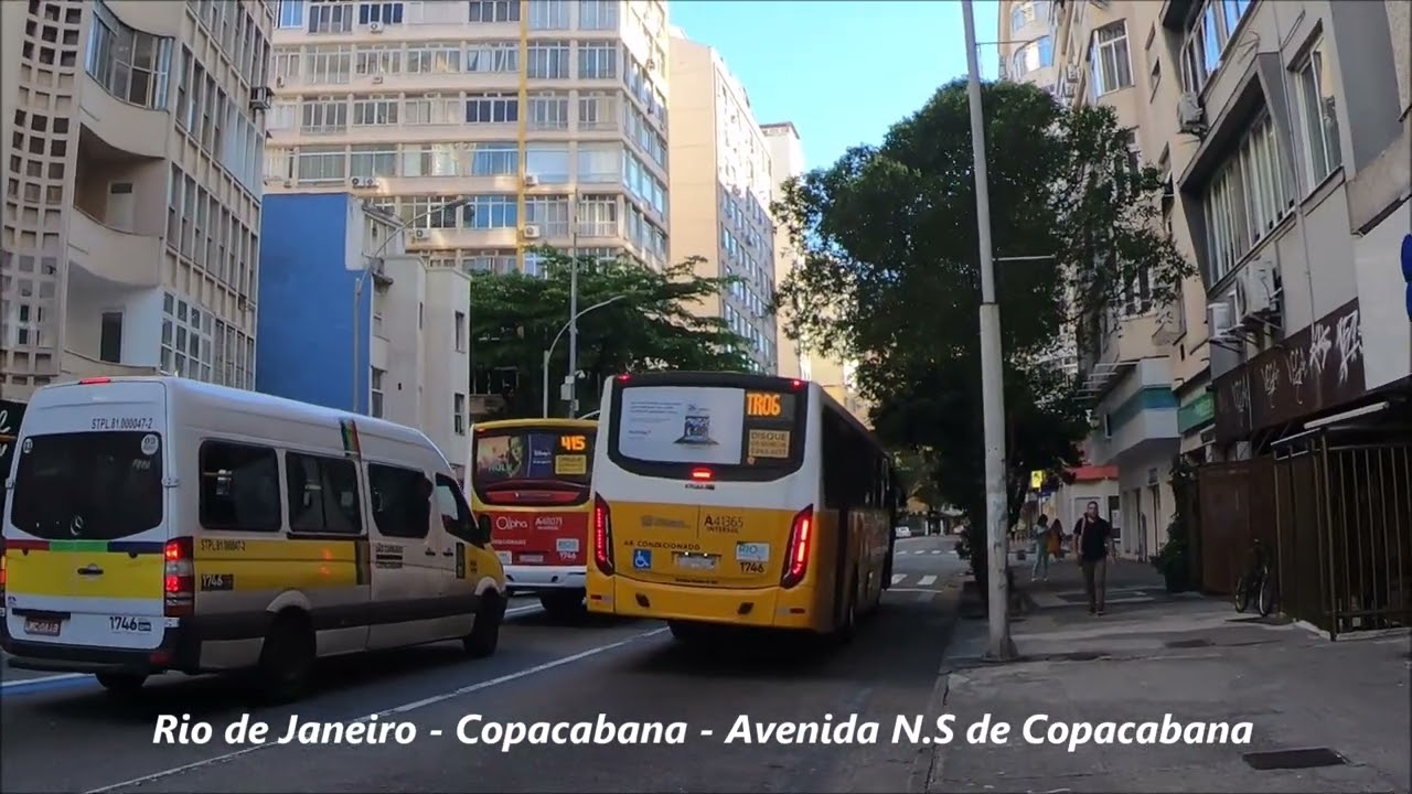 RIO DE JANEIRO - COPACABANA - CONHEÇA O FINAL DA AV. N.S. DE COPACABANA