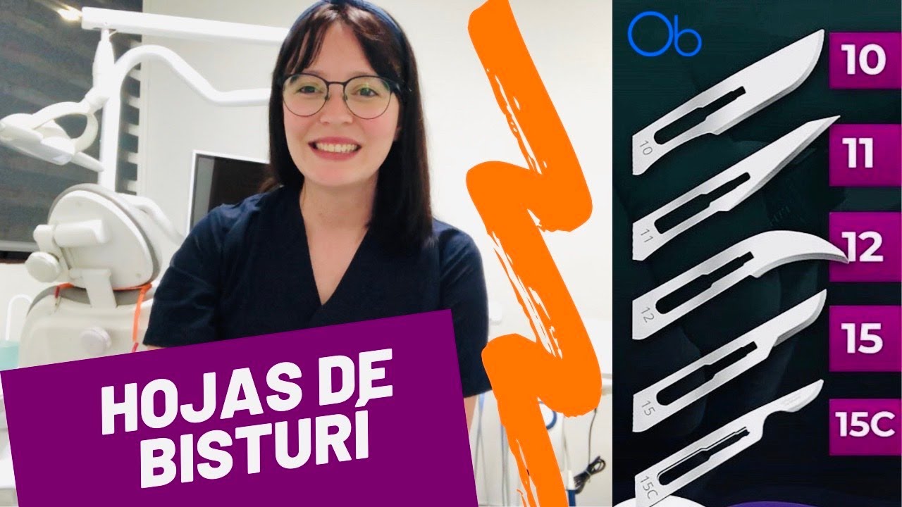 Tipos de hojas de bisturí y usos