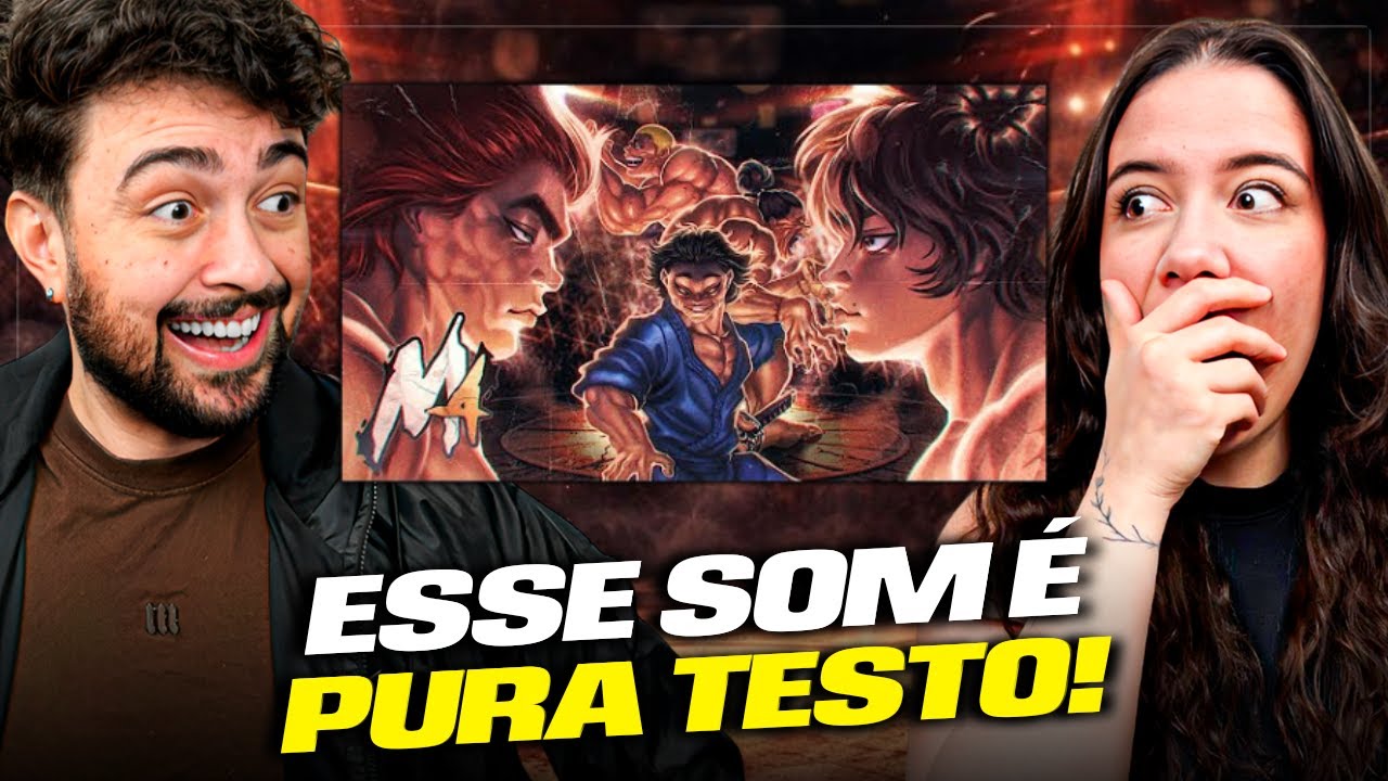 M4rkim - Os Cinco Mais Fortes (Baki the Grappler) React