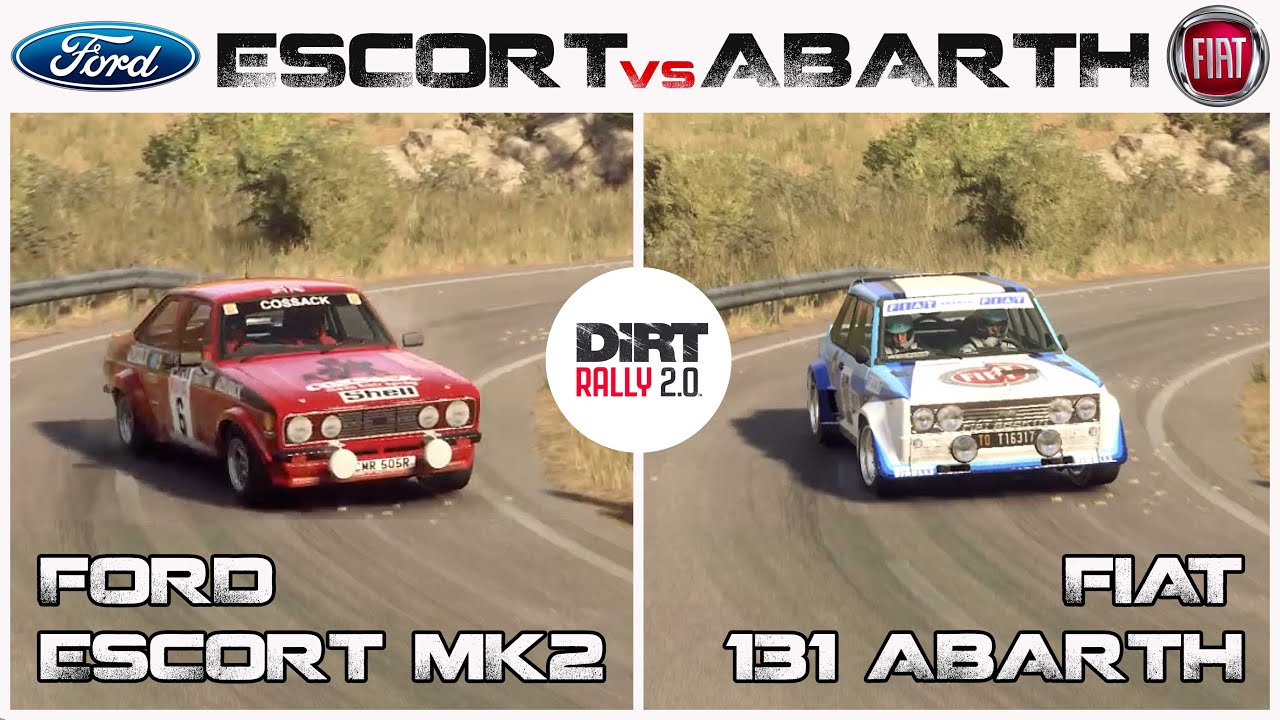 Which one is faster? / Ford Escort Mk2 or Fiat 131 Abarth