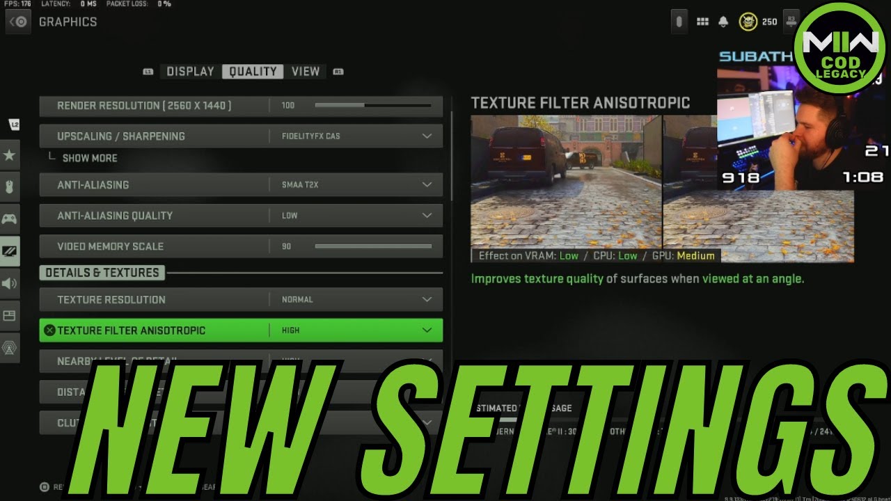 Crimsix shows his NEW Graphics Settings