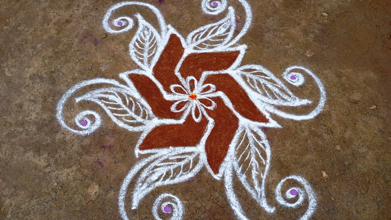 7*4 dots kolam video #rangoli #muggulu #indianart #home #diwalirangoli 