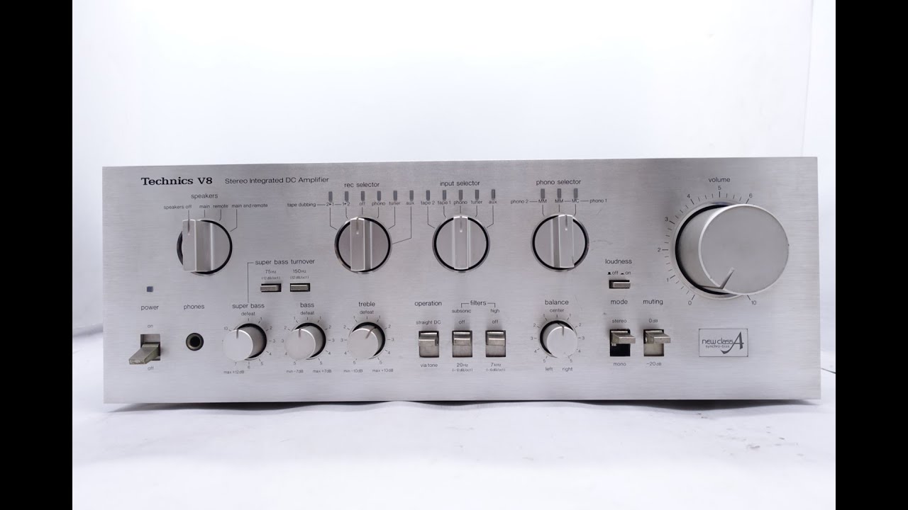 Amplificador Technics SU-V8