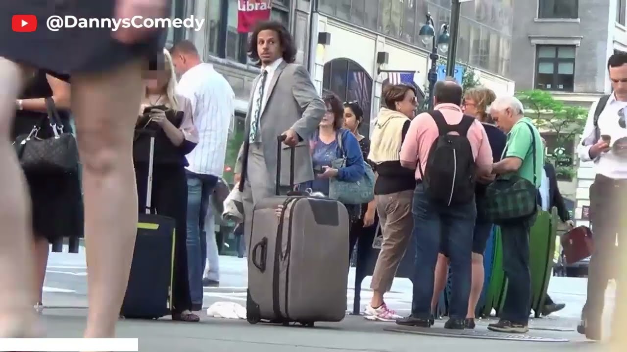 The Eric Andre Show stop filming me as he beats a women!
