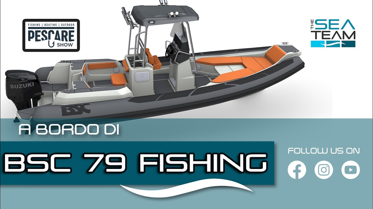 A bordo di BSC 79 Fishing con Alessandro colzani