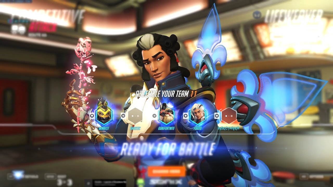 WHAT PRO LIFEWEAVER LOOKS LIKE IN OW 2 - FDGOD! OVERWATCH 2 SEASON 6 TOP 500