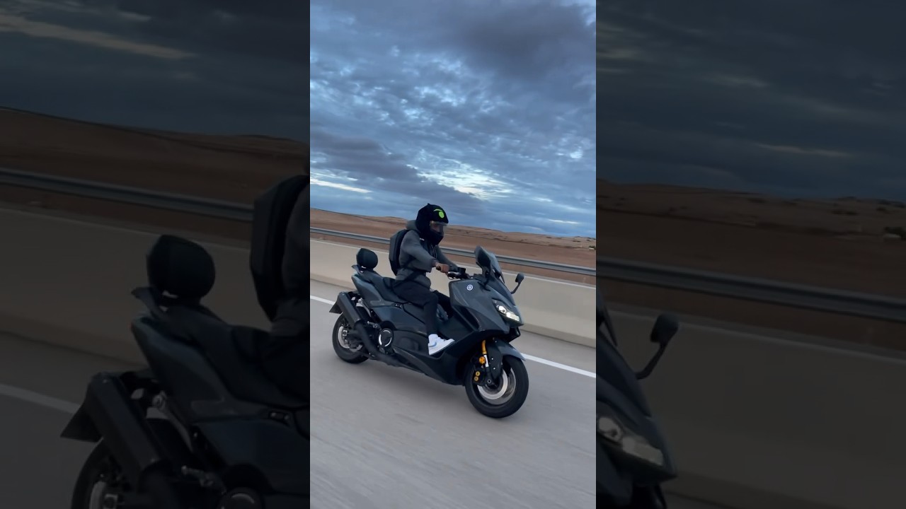 TMAX 560 YAMAHA | CASABLANCA #morocco #yamaha #casablanca #shorts