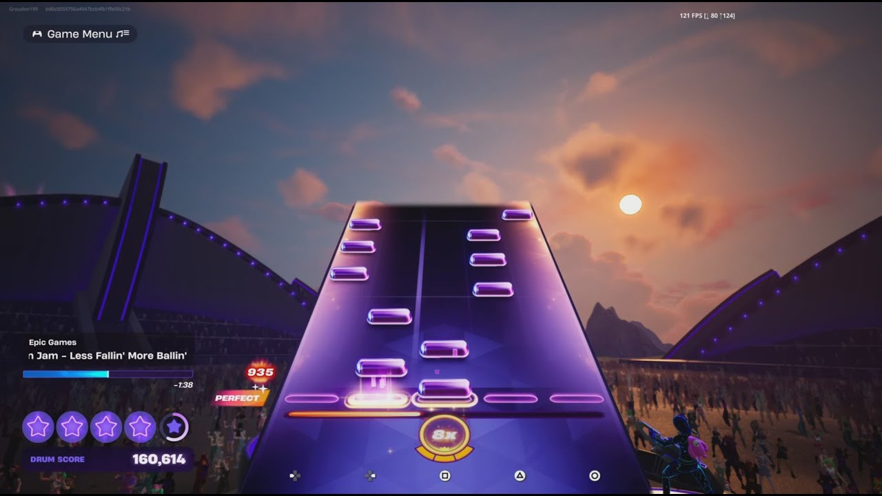 Fortnite Festival - Less Fallin' More Ballin' (Expert Drums FC)