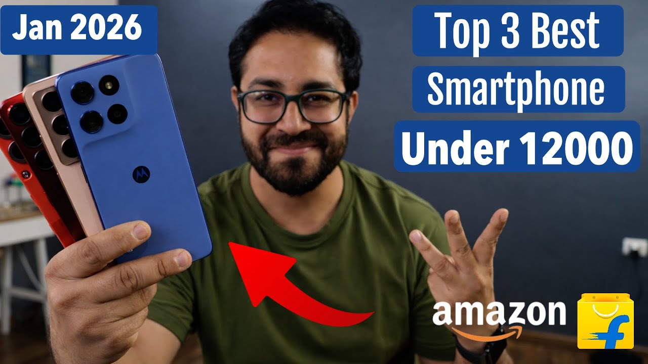 Top 3 Best Phone Under 12000 in Jan 2026 I best 5g mobile under 12k