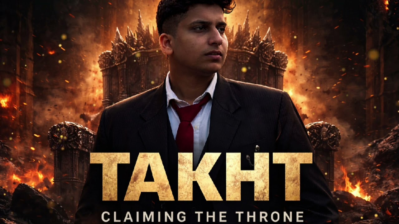 TAKHT | Throne Rap 🔥 Power, Rule & Rise | Hindi Hard Rap