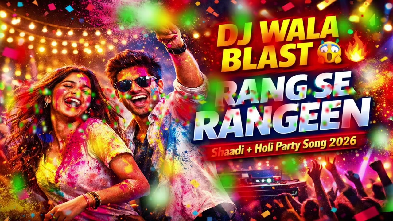 DJ Wala Blast! Rang Se Rangeen | Full Filmy Party Song 🎧🔥