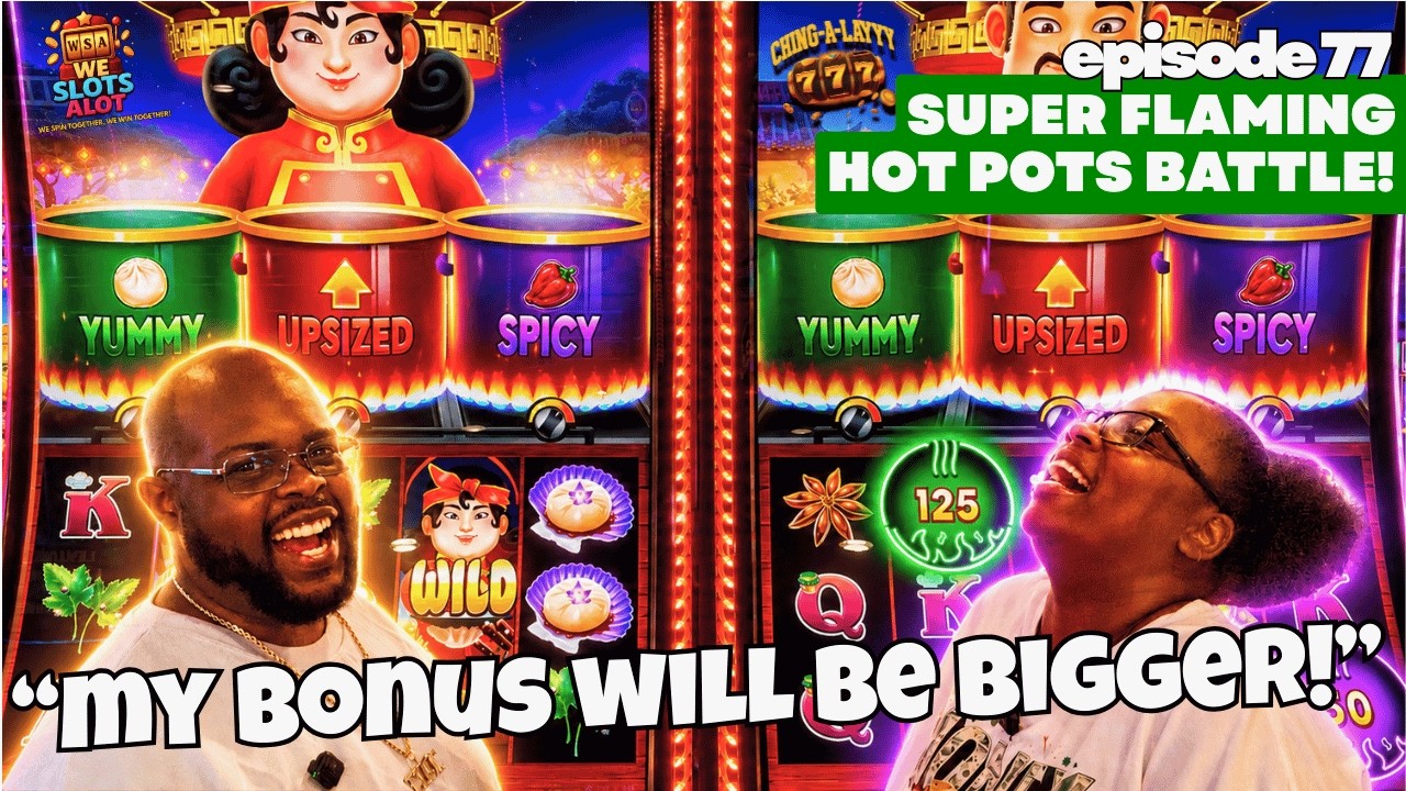Episode 77 - HEAD-TO-HEAD on Super Hot Flaming Pots&hellip; Biggest Bonus WINS! 🔥💰
