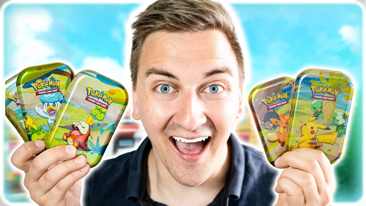 RESTOCK BOOSTER in den Karmesin & Purpur MINI TINS | Pokémon Booster Opening