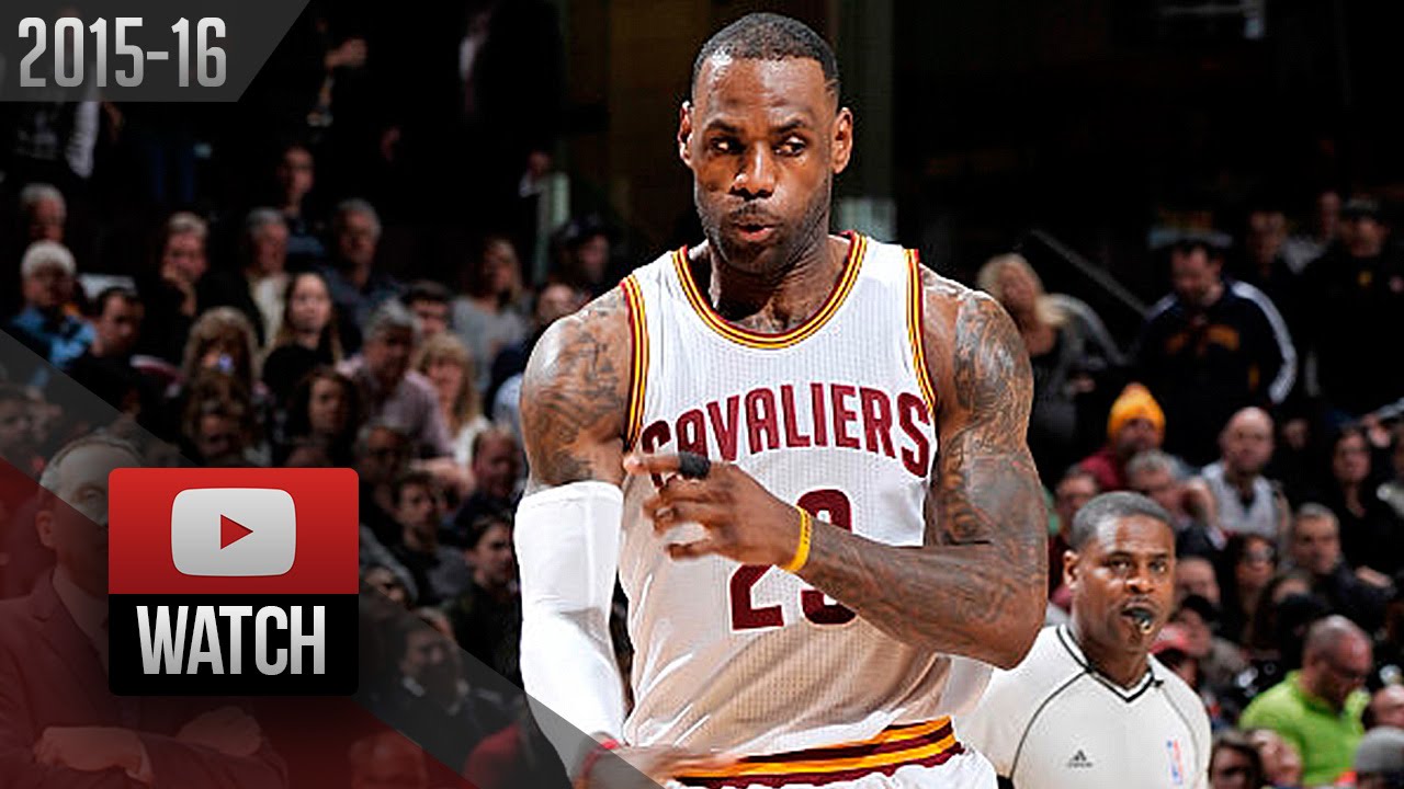 LeBron James Full Highlights vs Clippers (2016.01.21) - 22 Pts, 12 Ast, Magic James!