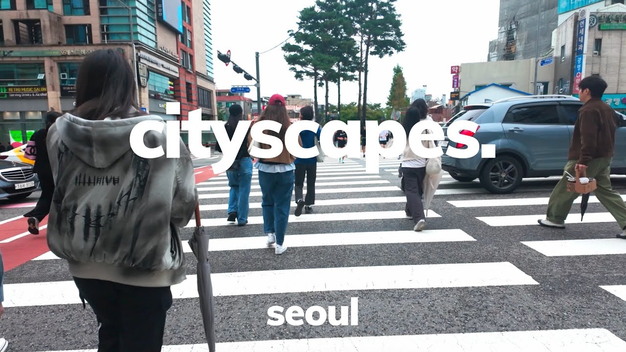 Exploring Hongdae, Seoul in 4K | Real Time City Walk Through Korea’s Creative District