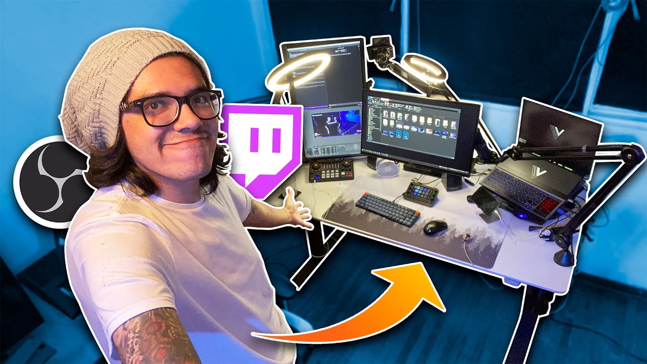 🖥️ ASI PREPARO MI STREAM ANTES DE EMPEZAR, SIEMPRE! | Vlog | UrbVic