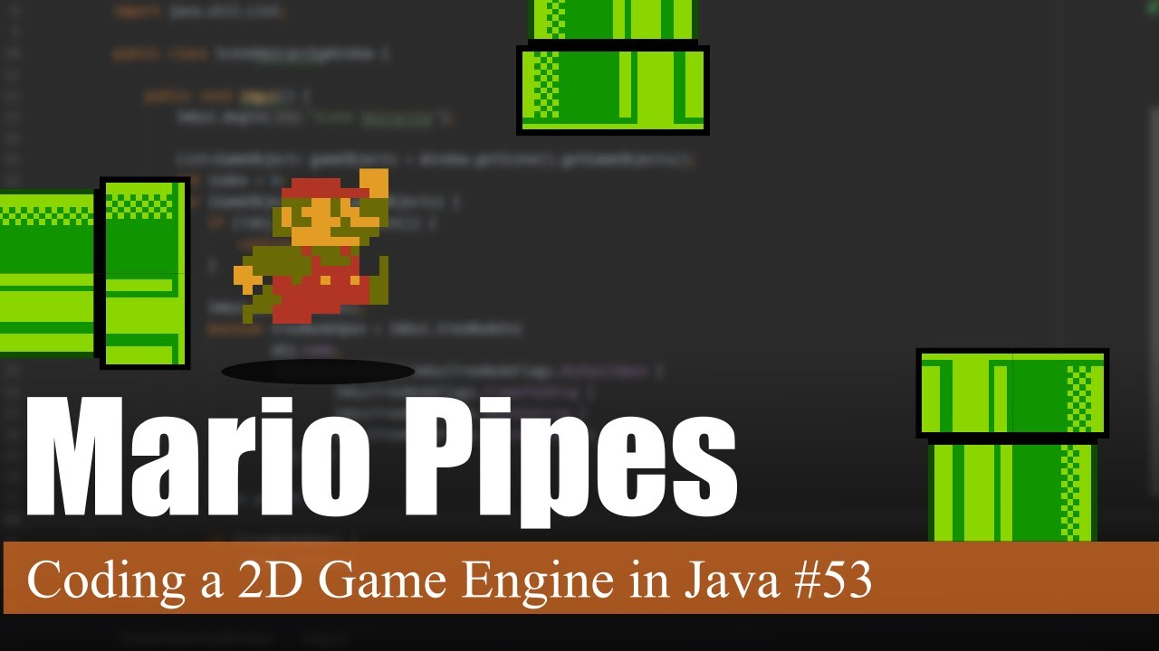 Mario Pipes & Editor Improvements | Coding a 2D Game Engine in Java #53