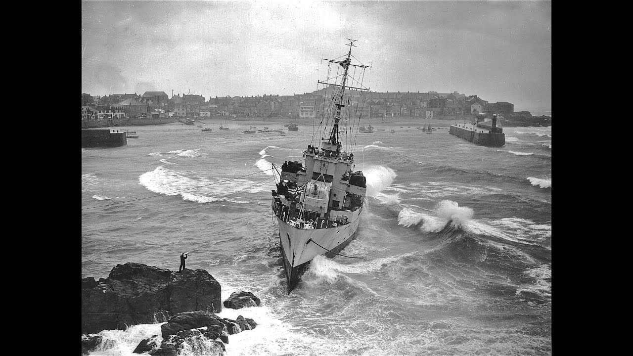 AN EPIC SLICE OF St IVES - WHEN HMS WAVE BECAME PART OF THE SHORE