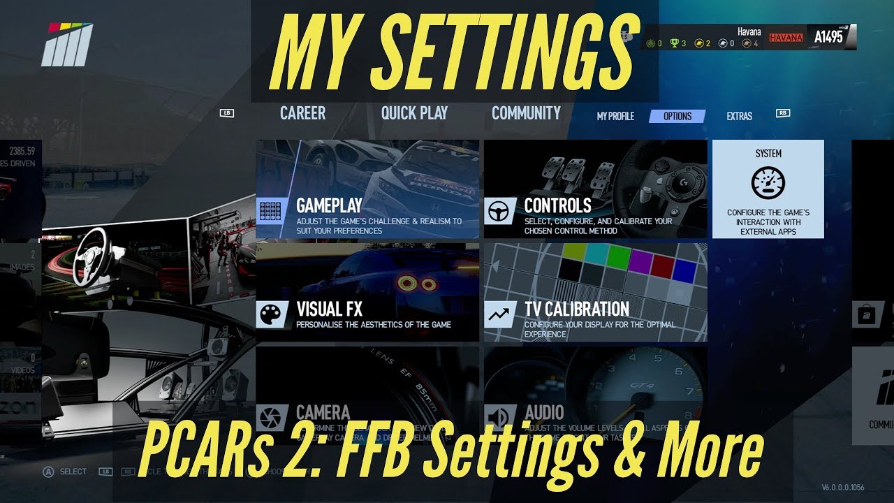 P CARS 2: My Settings/FFB+More Patch 6.0 (Logitech G920 - Xbox One X)