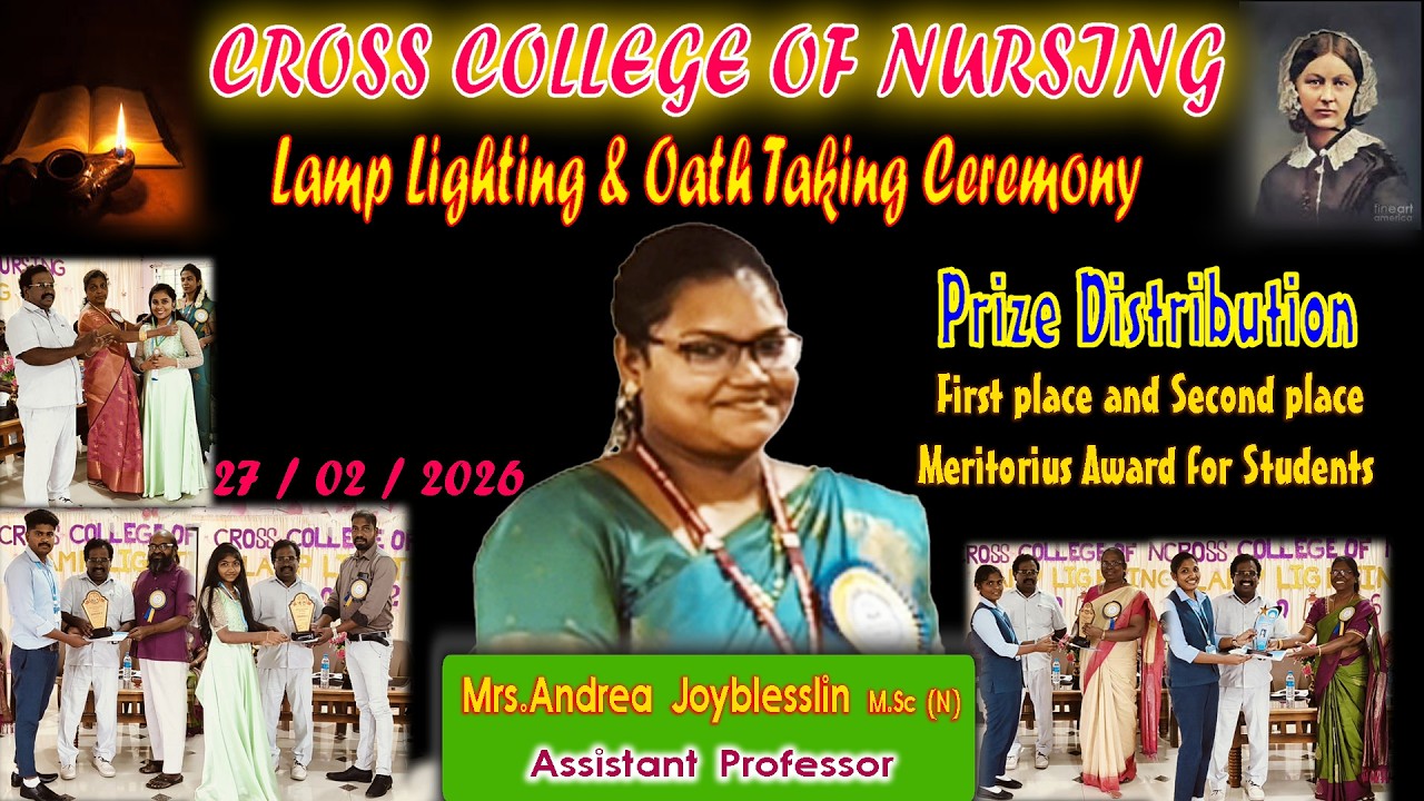Prize Distribution - Mrs.Andrea Joyblesslin M.Sc (N)
