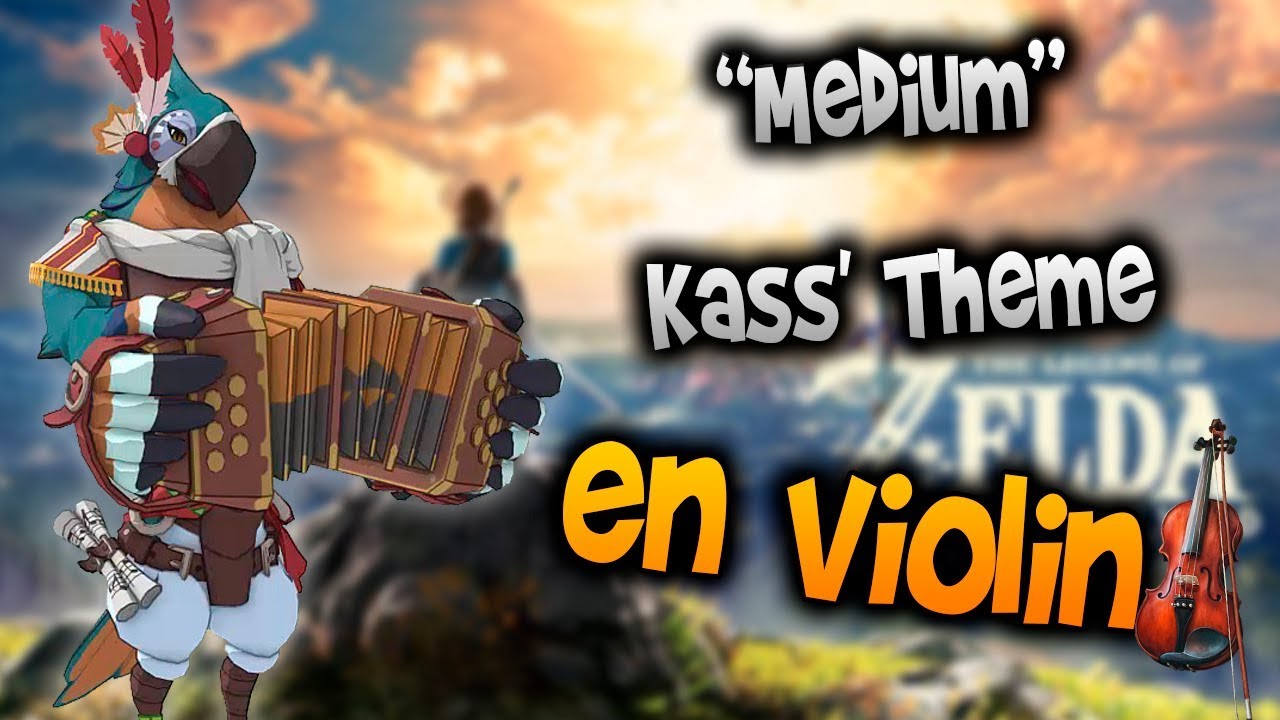The Legend of Zelda - Kass' Theme en Violín|How to Play,Tutorial,Tab,sheet music,Como |Manukesman