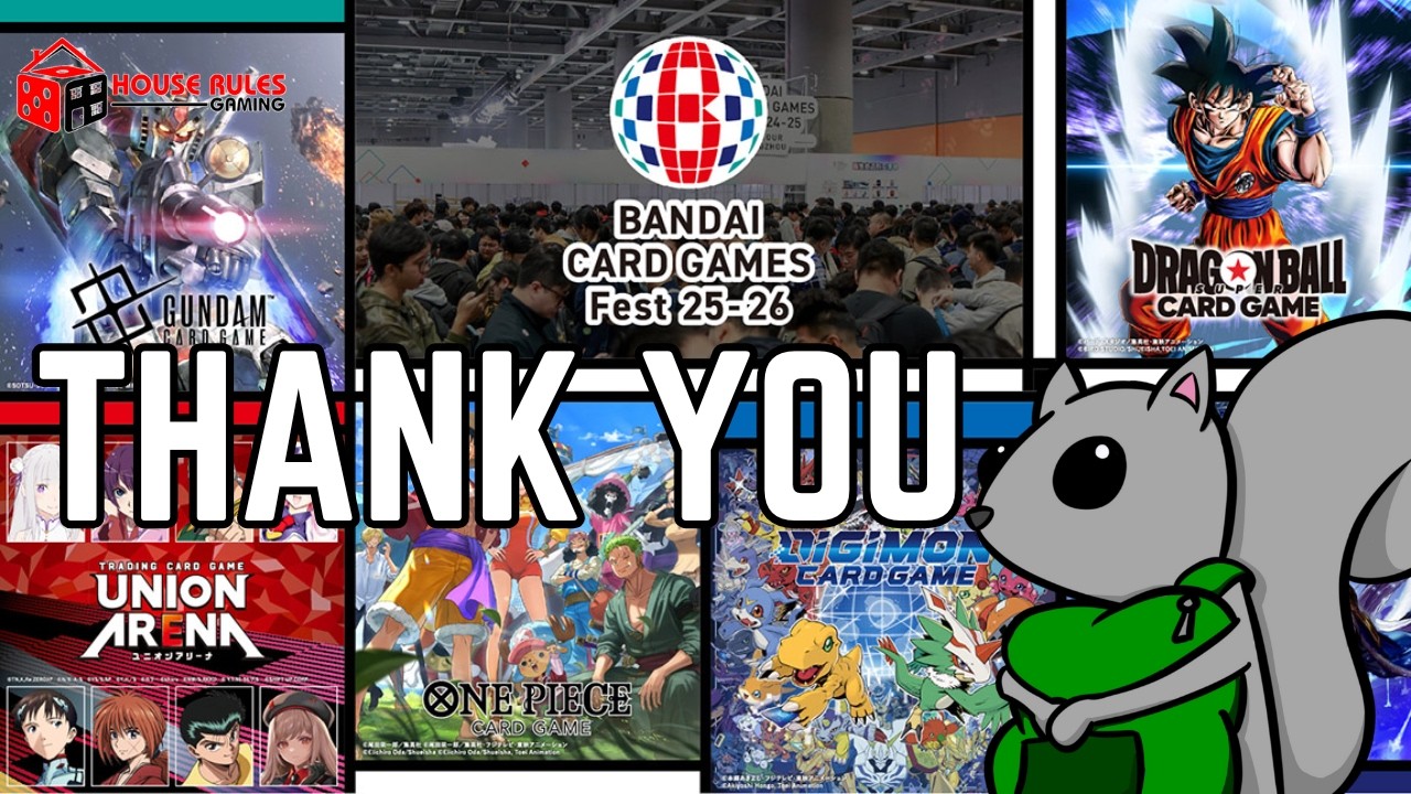 Мой итог: Спасибо сообществу Bandai Card Fest!