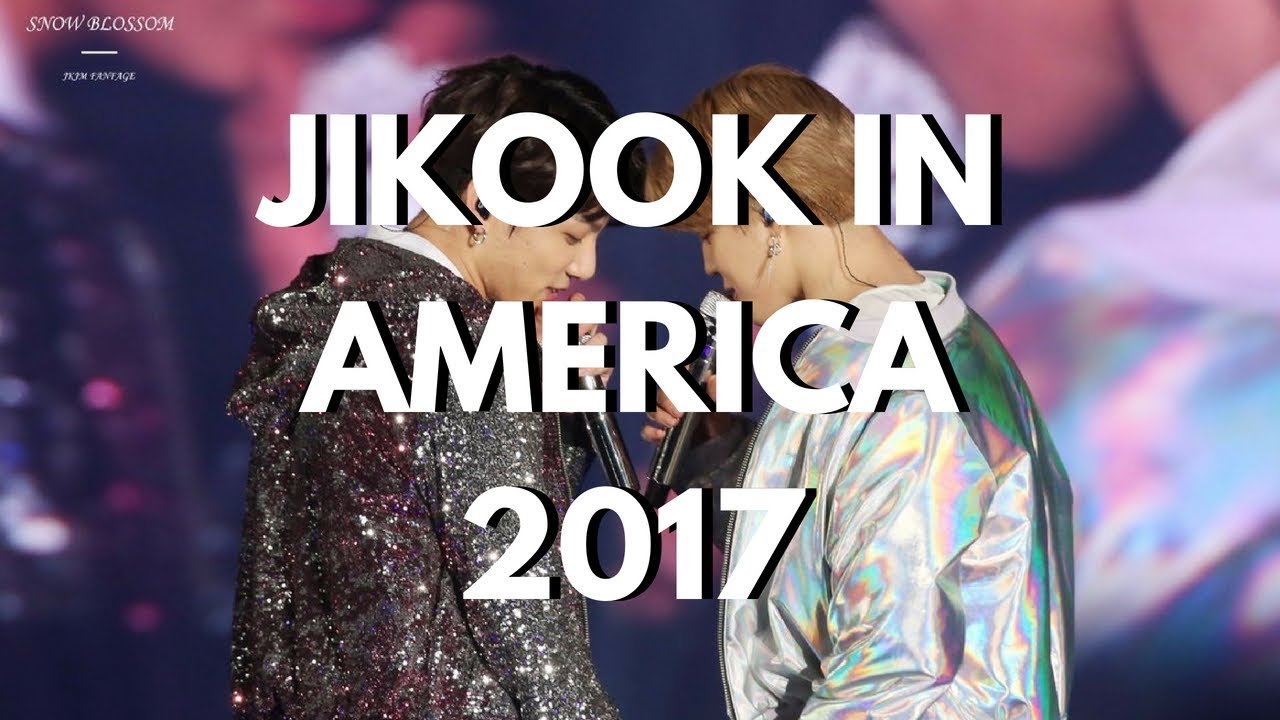 Jikook in America 2017