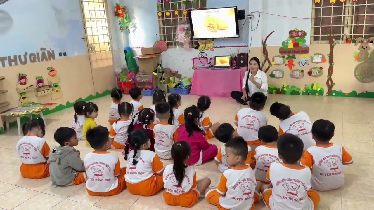 Hoạt động “Tìm hiểu một số loại quả”. Trẻ 4-5 tuổi