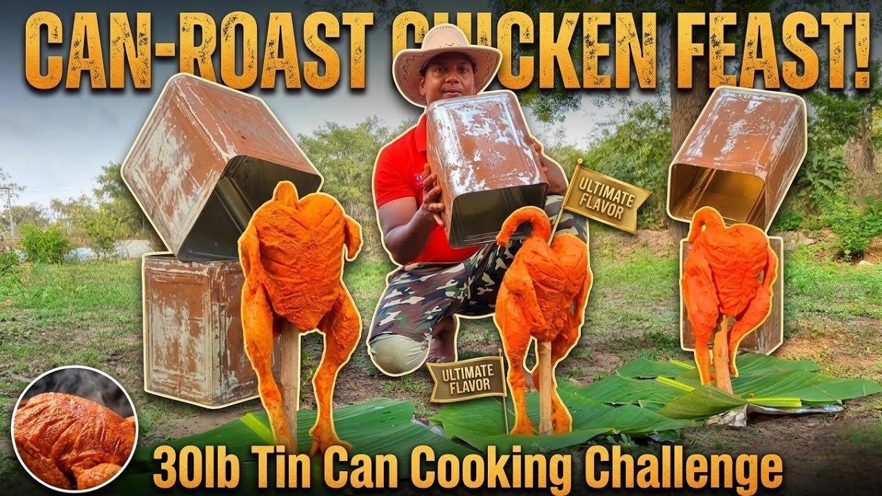 Tin Chicken Recipe #trending #food #viral #indianfood #foodie #chicken #youtube