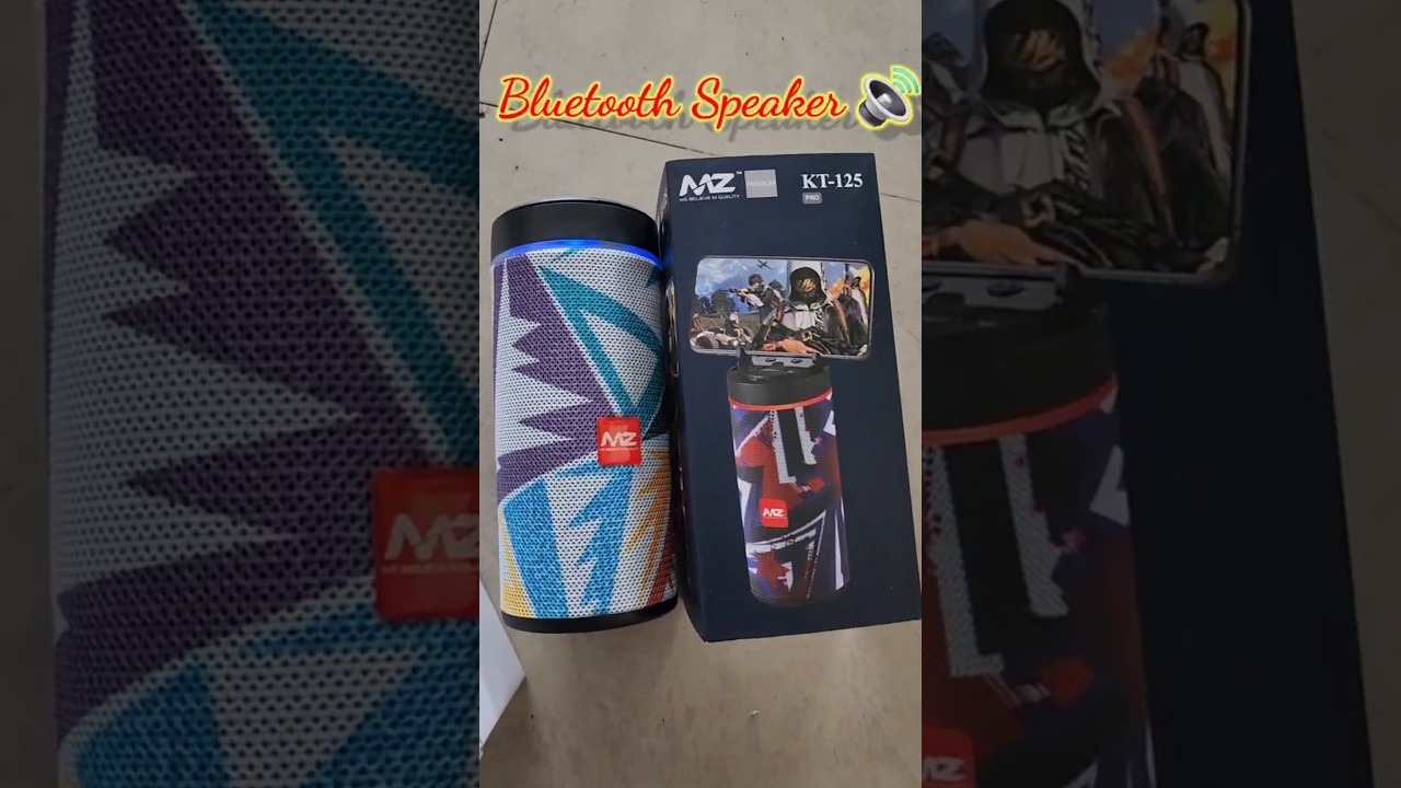 🔥🔊 Wireless bluetooth speaker With Mobile Stand | Best Bluetooth speaker With Mic & fm radio 📻 💢