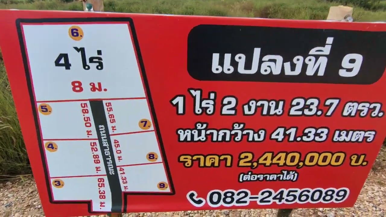 อัพเดตที่ดินชมโขง ที่ดินแบ่งขายใกล้เมืองนครพนมช่วงฤดูฝนครับ