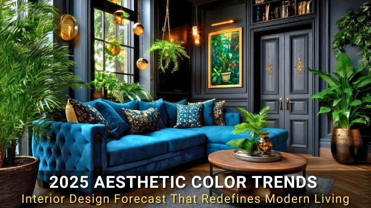 Aesthetic Color Trends | Interior Design 2025