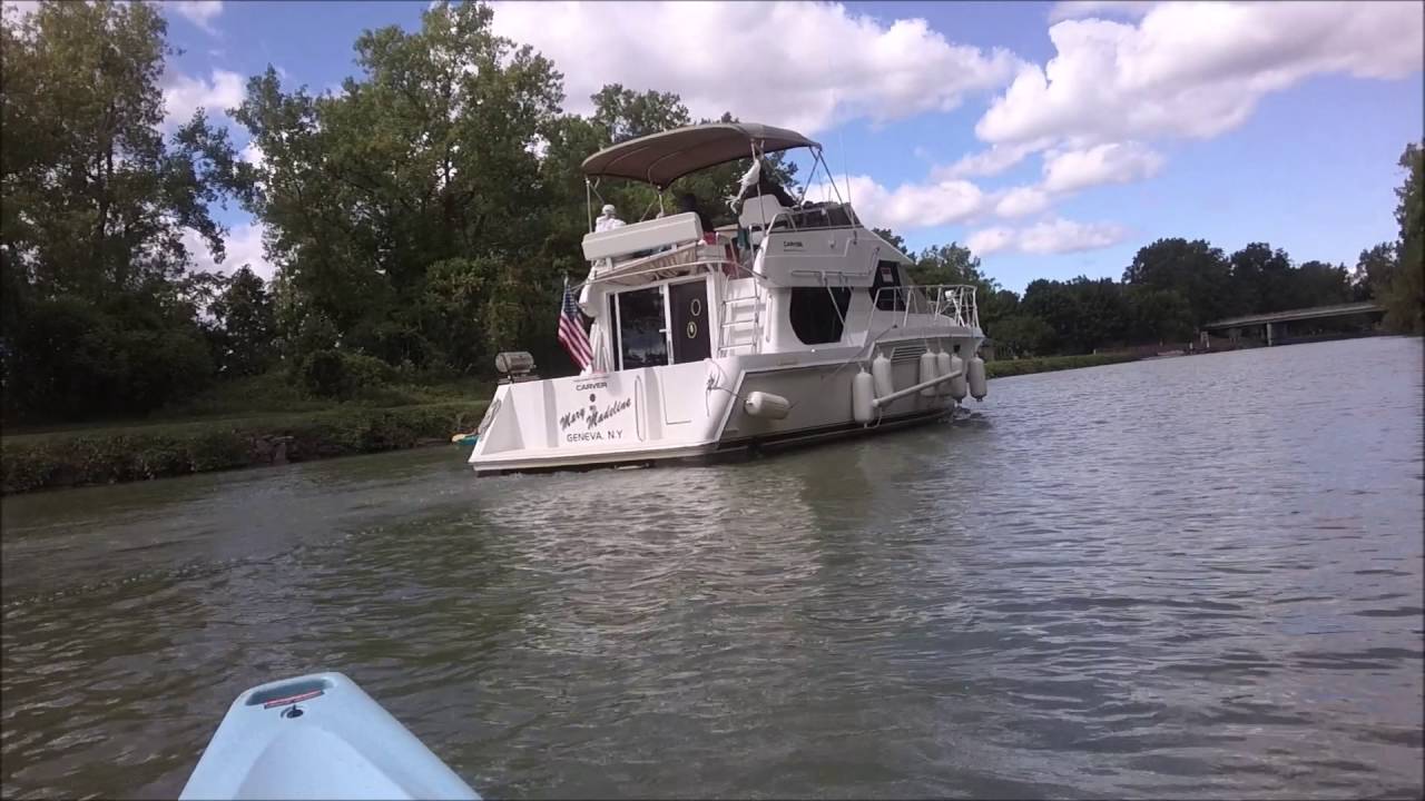 Kayak on the Erie Canal